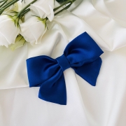 kokarda-do-wlosow-ozdoba-na-spince-krokodylek-na-gumce-tradycyjnej-niebieska-chabrowa-indygo (3).JPG