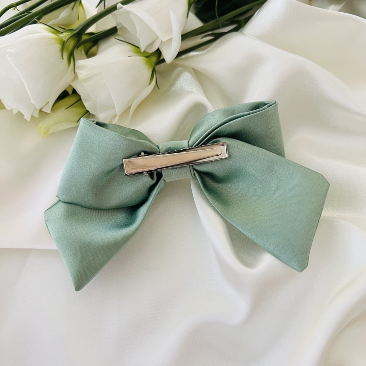 kokarda-do-wlosow-ozdoba-na-spince-krokodylek-na-gumce-tradycyjnej-zielona-szalwiowa (2).JPG