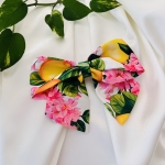 Duża  kokarda do włosów Na spince Amalfi