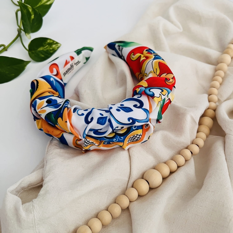 opaska-na-glowe-rozowa-wiskozowa-kafelki-wloski-motyw (2).JPG