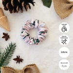 Satynowa gumka do włosów scrunchie MINI Holly