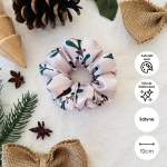 Satynowa gumka do włosów scrunchie MIDI Holly