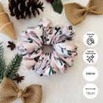 Satynowa gumka do włosów scrunchie XXL Holly