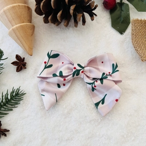 Mała kokarda do włosów Na spince Holly