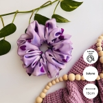 Satynowa gumka do włosów scrunchie XXL Sweetheart