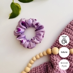 Satynowa gumka do włosów scrunchie MINI Sweetheart