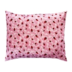 Poszewka satynowa na poduszkę 50x60 Berry