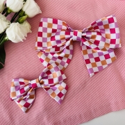 kolekcja-akcesoriow-do-wlosow-na-lato-gumka-scrunchie-opaska-czepek-kokarda-na-spince-kratka-roz-pomaranczowy-fizz-autorski-wzor (16).JPG