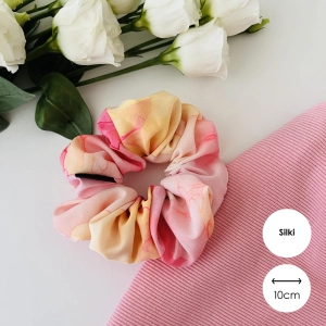 Gumka do włosów Silki scrunchie MIDI Melba