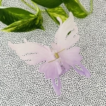 Klamra do włosów Spinka Mariposa Matte Fioletowo-różowa