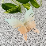 Klamra do włosów Spinka Mariposa Matte Niebiesko-pomarańczowa