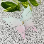Klamra do włosów Spinka Mariposa Matte Niebiesko-różowa