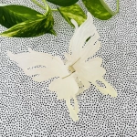Klamra do włosów Spinka Mariposa Matte Różowo-kremowa