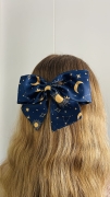 kokarda-do-wlosow-dla-dziewczynki-kobiety-whimsy-celestial-handmade-ksiezyce-gwiazdy-gwiazdozbiory-granatowa-niebieska-ciemna (1).JPG