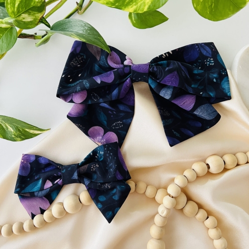 kokarda-do-wlosow-na-jesien-mala-duza-fioletowa-ciemna-dla-dziewczynki-handmade (6).JPG