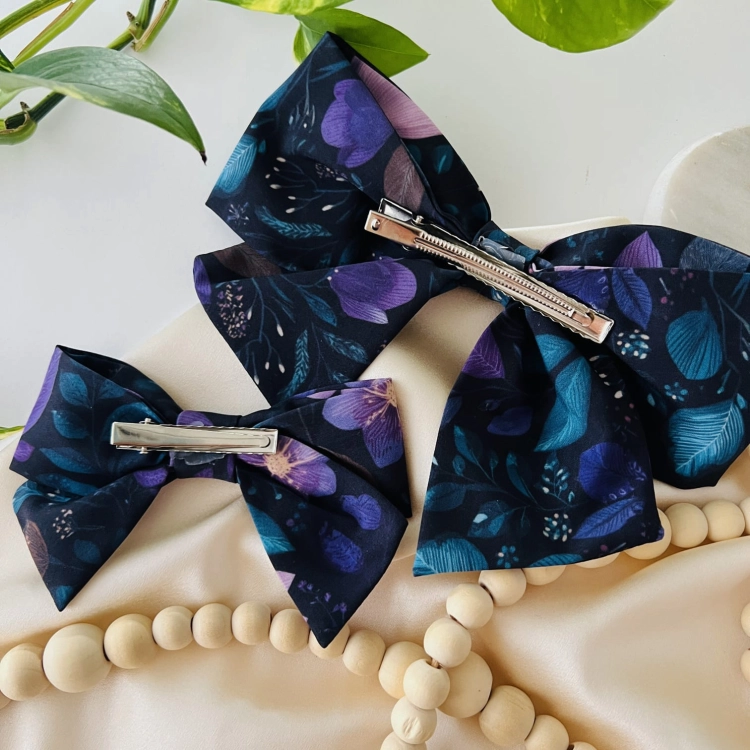 kokarda-do-wlosow-na-jesien-mala-duza-fioletowa-ciemna-dla-dziewczynki-handmade (7).JPG