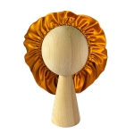 Satynowy czepek do włosów na noc Miodowy