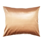 Poszewka satynowa na poduszkę 50x60 Złota
