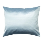 Poszewka satynowa na poduszkę 50x60 Błękitna