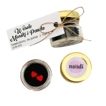 Podziękowania dla gości weselnych Ślubne Herbata w słoiczku