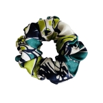 Jedwabna gumka do włosów scrunchie frotka Vintage