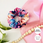 Szyfonowa jedwabna gumka do włosów scrunchie MIDI Pixie