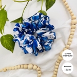 Szyfonowa jedwabna gumka do włosów scrunchie XXL Flair