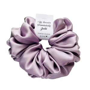 Podziękowania Wieczór Panieński Gumka scrunchie jedwabna XXL