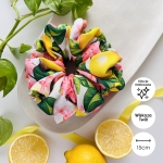 Wiskozowa gumka do włosów scrunchie XXL Amalfi