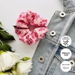 Wiskozowa gumka do włosów scrunchie MIDI Florette