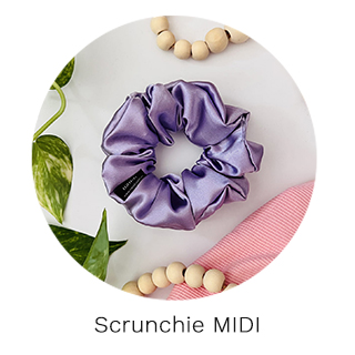 Gumki scrunchie midi