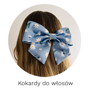 Kokardy do włosów na spince